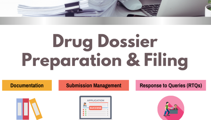 Drug dossier preparation training