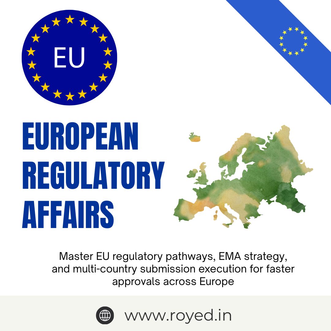 European Drug Regulatory Affairs course by royed training