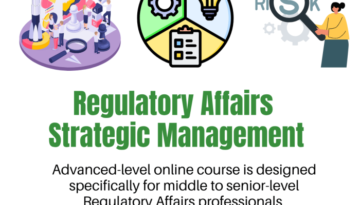Regulatory affairs strategic management royed training