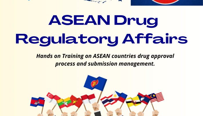 asean drug regulatory affairs course