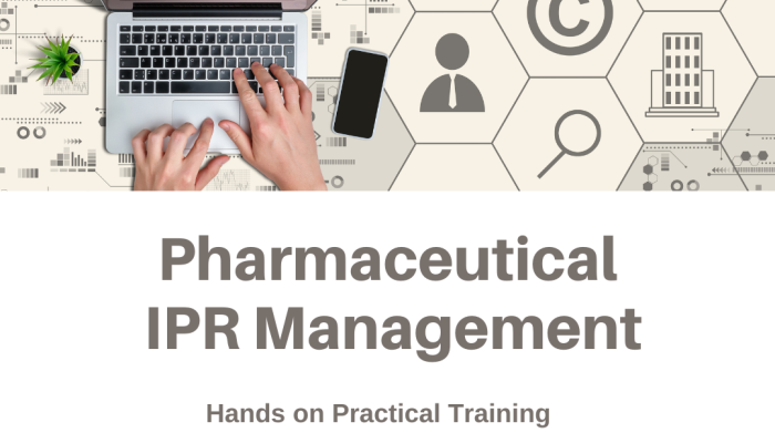 pharmaceutical ipr management