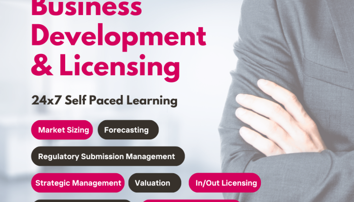 Pharma Business Development and Licensing training