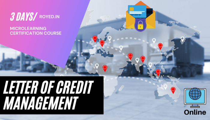 Letter of credit management