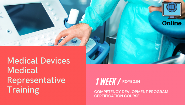 Medical device medical representative training