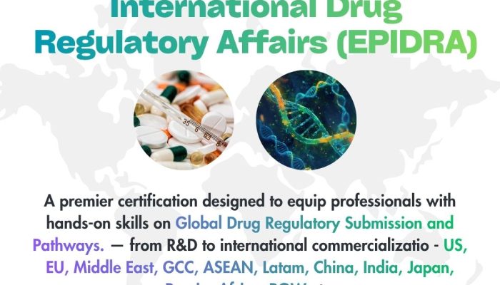 International drug regulatory affairs course by royed training