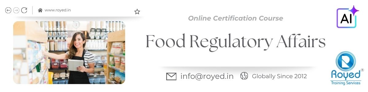 Food Regulatory Affairs Training with ai regulatory affairs learning