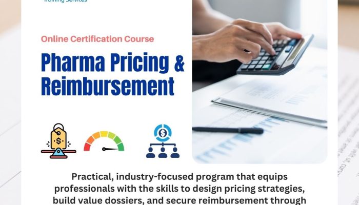 pharma pricing reimbursement online training course