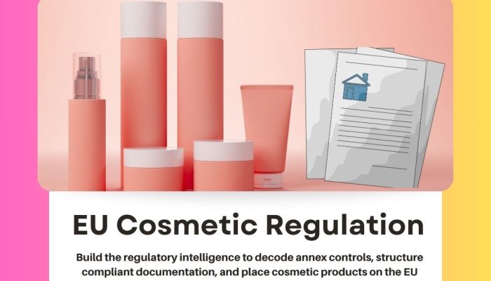 eu cosmetic regulation training course