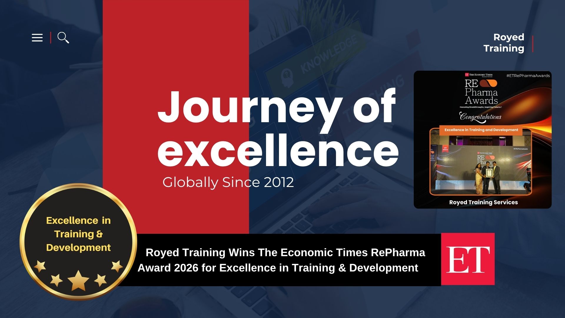 Royed Training Globally Since 2012